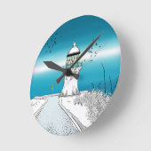 Cape Reinga Lighthouse NZ Ronde Klok (Hoek)