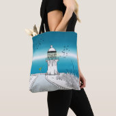 Cape Reinga Lighthouse NZ Tote Bag (Dichtbij)