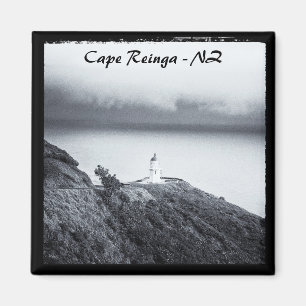 Cape Reinga, Nieuw-Zeeland (Fridge Magnet) Magneet