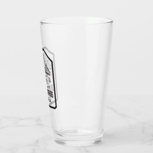 Cape Rock Crushers Pint Glas (Links)