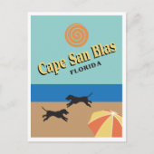 Cape San Blas, afbeelding Florida Briefkaart (Voorkant)