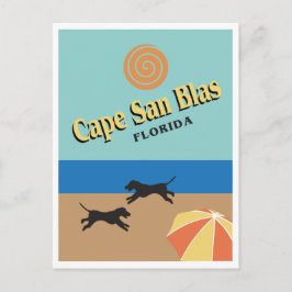 Cape San Blas, afbeelding Florida Briefkaart