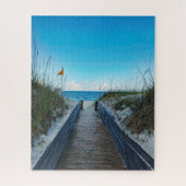 Cape San Blas Boardwalk Beach Legpuzzel (Verticaal)