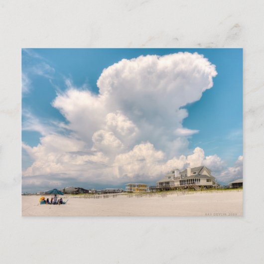Cape San Blas Cloudscape Briefkaart (Voorkant)