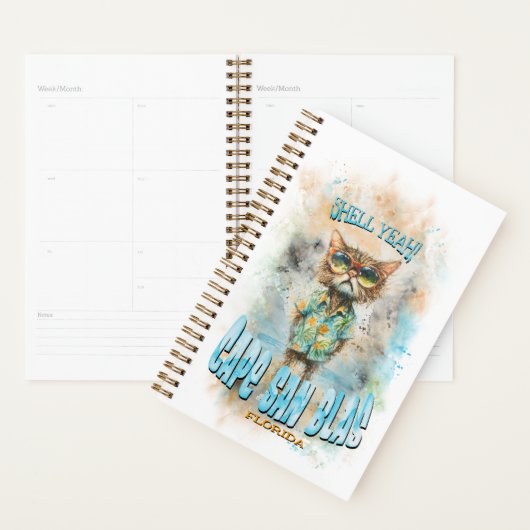 Cape San Blas Florida Beach Cat Planner (Display)