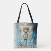 Cape San Blas Florida Beach Cat Tote Bag (Achterkant)