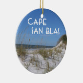 Cape San Blas Florida Keramisch Ornament (Rechts)