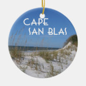 Cape San Blas Florida Keramisch Ornament (Voorkant)