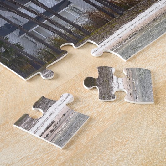 Cape San Blas Lighthouse, Port St. Joe, Florida Legpuzzel (Zijkant)