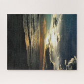 Cape San Blas Sunset Florida, Verenigde Staten Legpuzzel (Horizontaal)