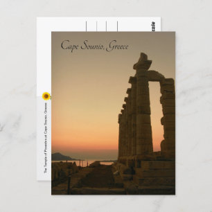 Cape Sounio, Griekenland - briefkaart