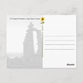 Cape Sounio, Griekenland - briefkaart (Achterkant)