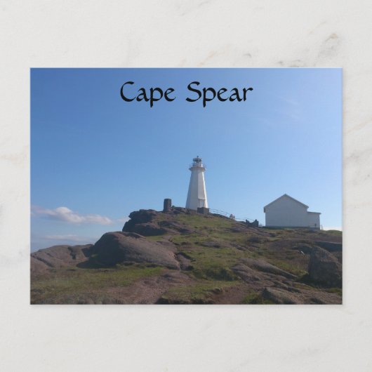 Cape Spear Briefkaart (Voorkant)