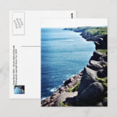 Cape Spear Cliffs Briefkaart (Voorkant / Achterkant)