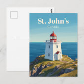 Cape Spear Lighthouse Canada Briefkaart (Voorkant / Achterkant)