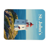 Cape Spear Lighthouse Canada Magneet (Horizontaal)