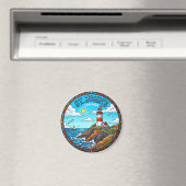 Cape Spear Lighthouse Canada Magneet (Insitu (Vaatwasser))