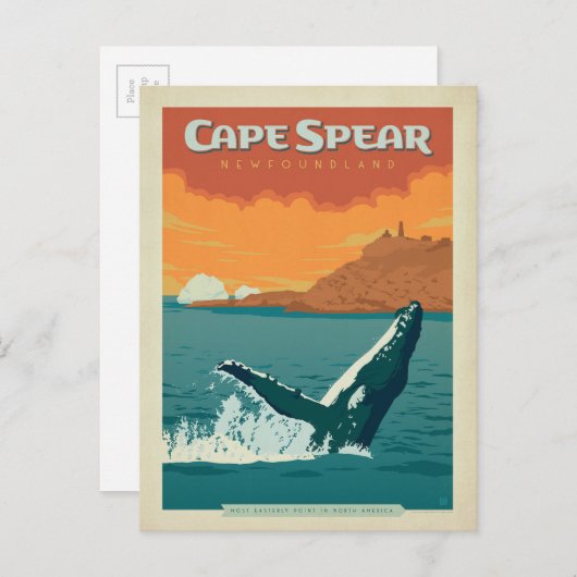 Cape Spear, Newfoundland Briefkaart (Voorkant / Achterkant)