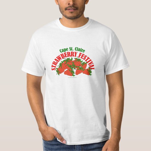 Cape St. Claire Strawberry Festival T-shirt (Voorkant)
