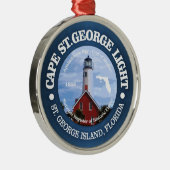 Cape St George Light Metalen Ornament (Rechts)