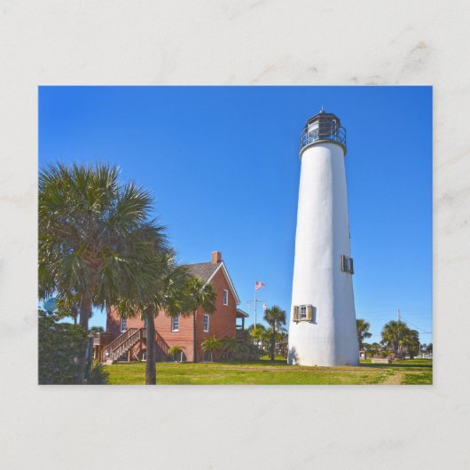 Cape St. George Lighthouse, Florida Briefkaart (Voorkant)