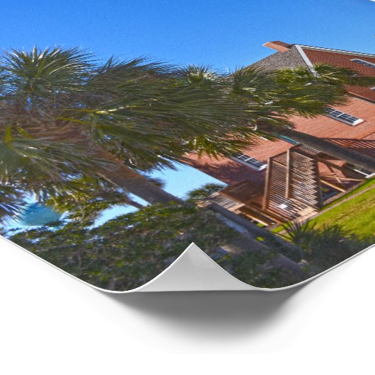 Cape St. George Lighthouse, Florida Poster (Hoek)