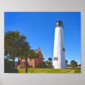 Cape St. George Lighthouse, Florida Poster (Voorkant)