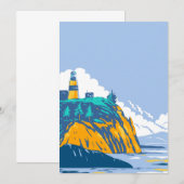 Cape Teleurstelling met vuurtoren Bedankkaart (Voorkant / Achterkant)