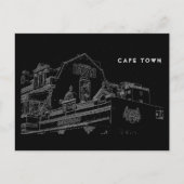 Cape Town Architecture Bakery Building Sketch Briefkaart (Voorkant)