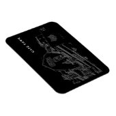 Cape Town Architecture Bakery Building Sketch Magneet (Rechterzijde)