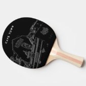 Cape Town Architecture Bakery Building Sketch Tafeltennisbatje (Zijkant)