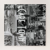 Cape Town Architecture Cityscape Monochrome Legpuzzel (Horizontaal)