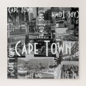 Cape Town Architecture Cityscape Monochrome Legpuzzel (Verticaal)