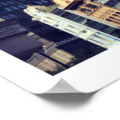 Cape Town Architecture Street Uitzicht Poster (Hoek)