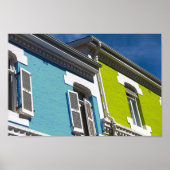 Cape Town Bo-Kaap Architecture South Africa SA. Poster (Voorkant)