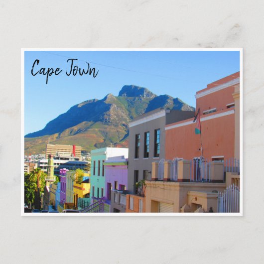 cape town bo kaap briefkaart (Voorkant)