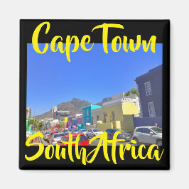 Cape Town Bo Kaap City Uitzicht Magnet