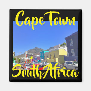 Cape Town Bo Kaap City Uitzicht Magnet