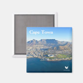 Cape Town fridge magnet van Velvet Escape (Voorkant / Achterkant)