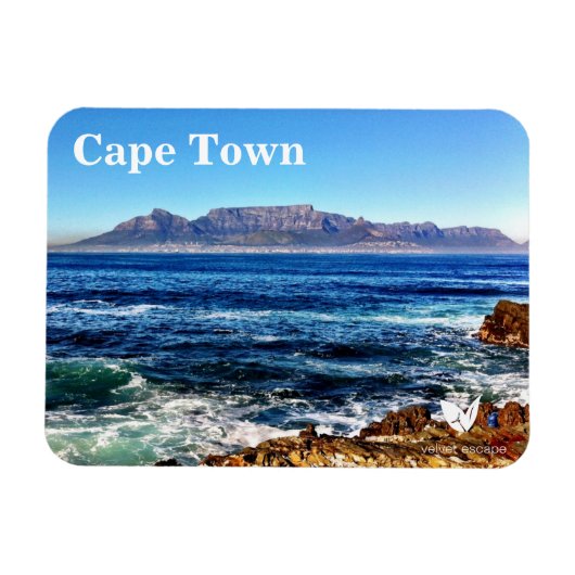 Cape Town fridge magnet van Velvet Escape Magneet (Horizontaal)