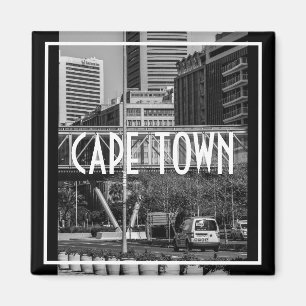 Cape Town Monochrome Cityscape Lifestyle Magneet