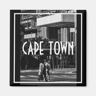 Cape Town Monochrome Cityscape Lifestyle Magneet