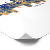 Cape Town Skyline Poster (Hoek)