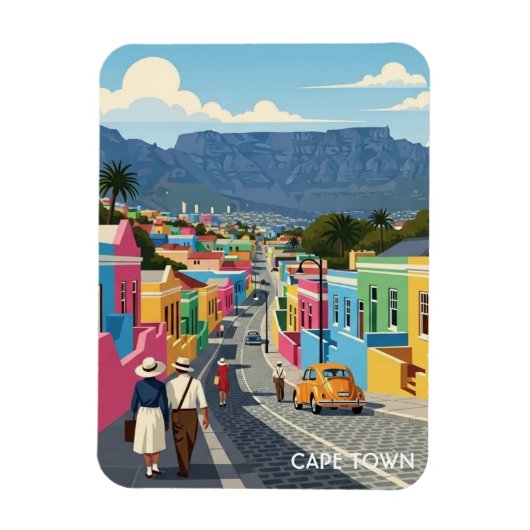 Cape Town South Africa Magneet (Verticaal)