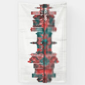 Cape Town South Africa Skyline Spandoek (Verticaal)