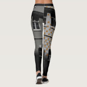 Cape Town straatbeeld Leggings (Achterkant)