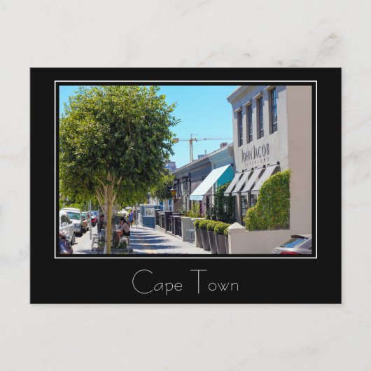 Cape Town Street Cityscape Architecture Briefkaart (Voorkant)
