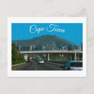 Cape Town Table Mountain Signal Hill Cityscape Briefkaart