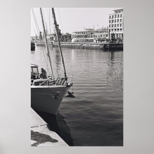 Cape Town Waterfront Harborl Kodak Poster (Voorkant)