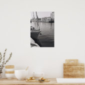 Cape Town Waterfront Harborl Kodak Poster (Keuken)